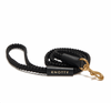 Braided Knotty Leash - Black