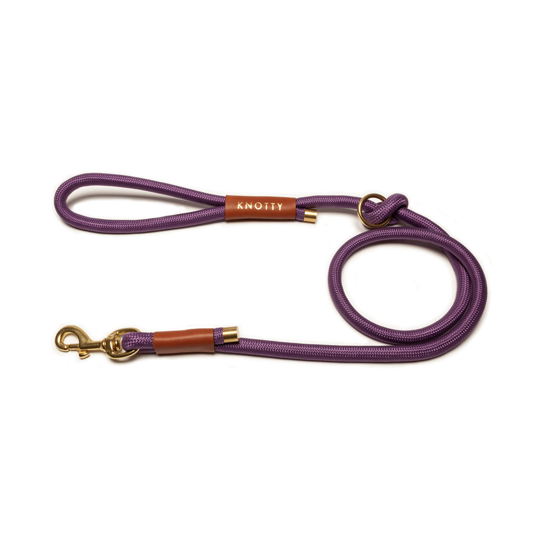 Rope Leash – Grape