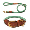 Rope Collar & Leash Set - Mint