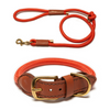 Rope Collar & Leash Set - Peach