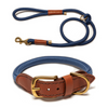 Rope Collar & Leash Set - Royal Blue